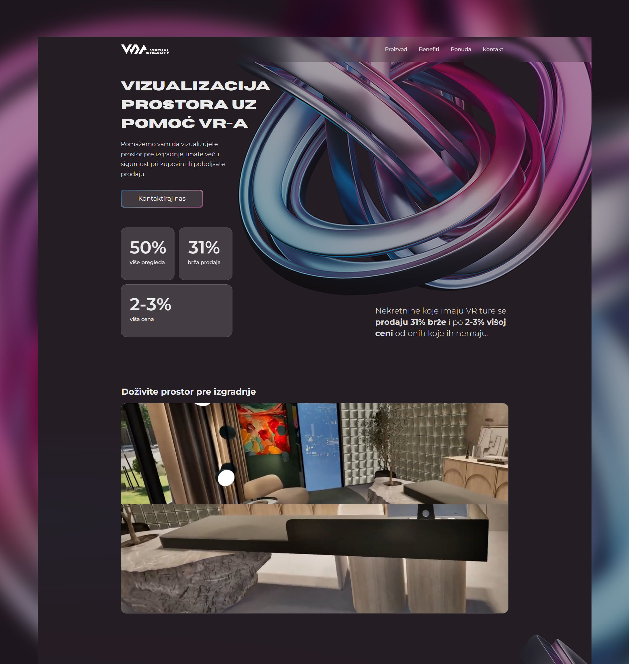 WDA VR website projects1