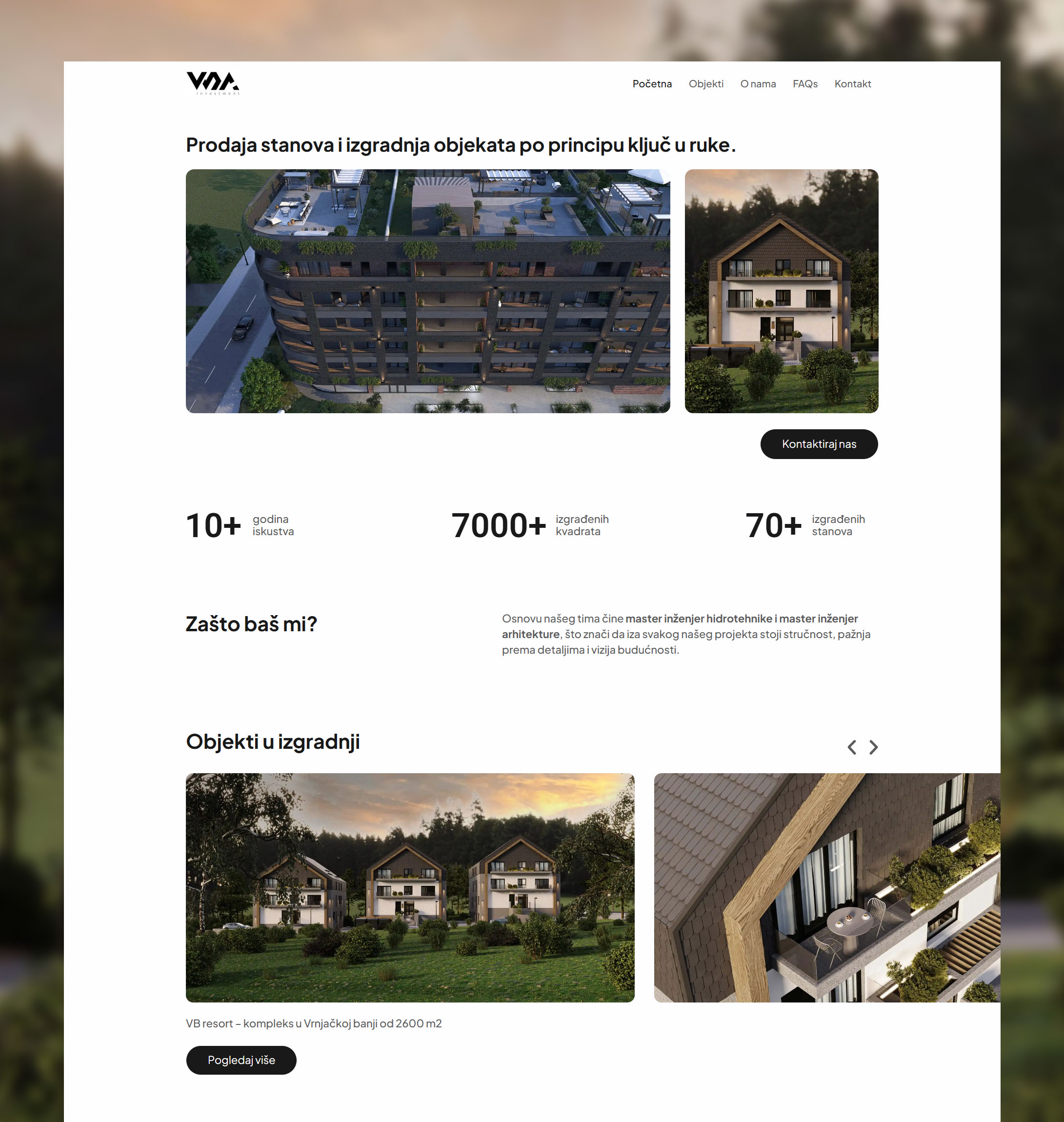 WDA investment home